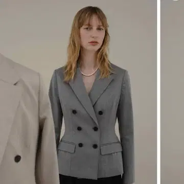 laubeblanc 허리 라인 테일러드 재킷