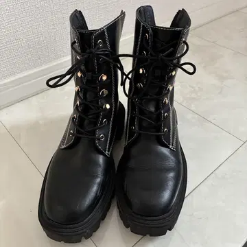 RANDA 부츠 블랙 레이스업