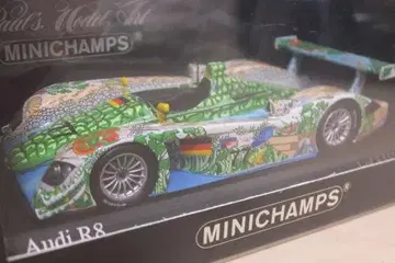 MINICHAMPS Audi R8 1/43 아트 디자인 한정판