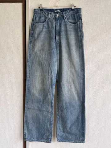 SELVEDGE FADED LIGHT DENIM PANTS 3