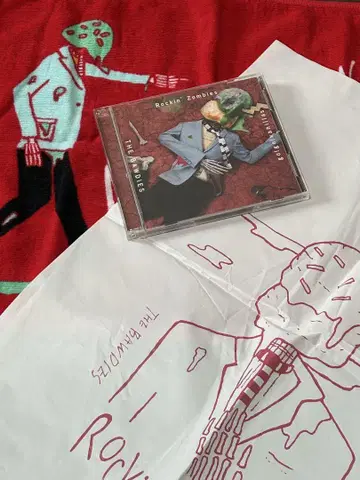 THE BAWDIES x go!go!vanillas 타월 CD 세트
