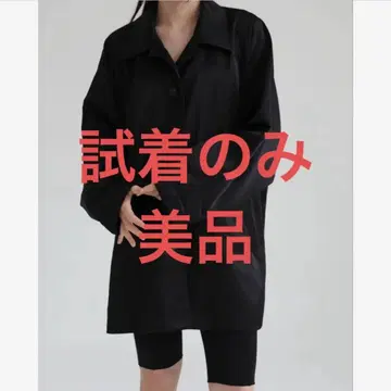 [ 새상품급 ] aere 아에레 vintage satin coat
