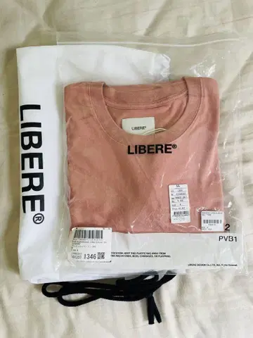 LIBERE 그레이쉬 베이지 (핑크) T셔츠