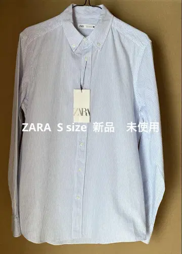 ZARA 스트라이프 긴팔 셔츠 S 사이즈 새상품