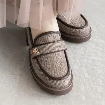 RANDA 모노그램 부품 볼륨 밑창 로퍼