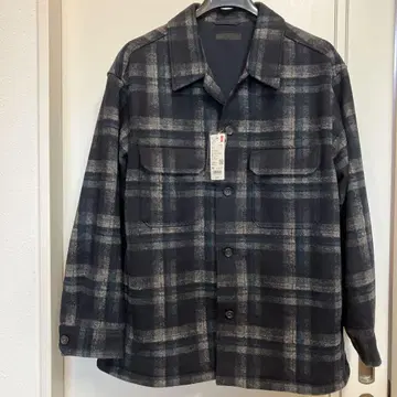 UNIQLO 오버 셔츠 자켓 3XL Blue