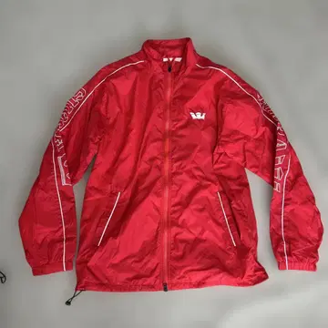 SUPRA 나일론 자켓 빨간색 스upra