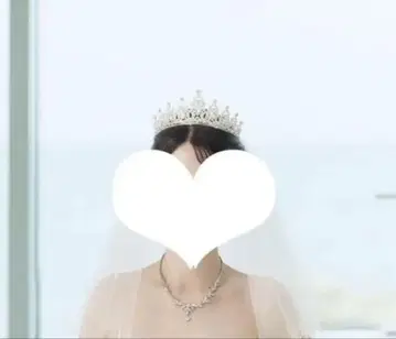 티아라 결혼식 브라이덜 실버