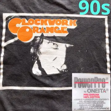 611 시계태엽 오렌지 90년대 빈티지 티셔츠 무비