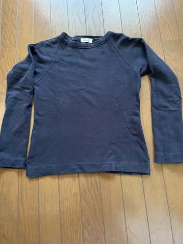 45rpm 여성용 긴팔 맨투맨 다크 네이비