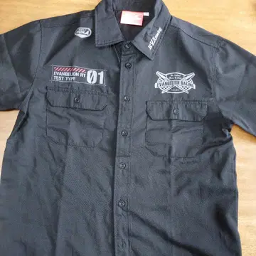 EVANGELION RACING 반팔 셔츠 블랙