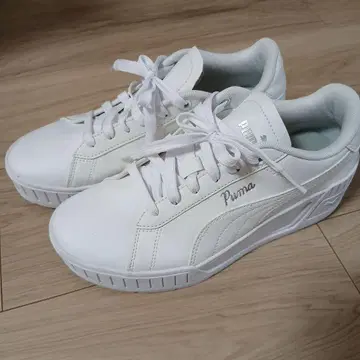 여성용 PUMA 푸마 카르멘 웨지 396242 23.5cm 화이트