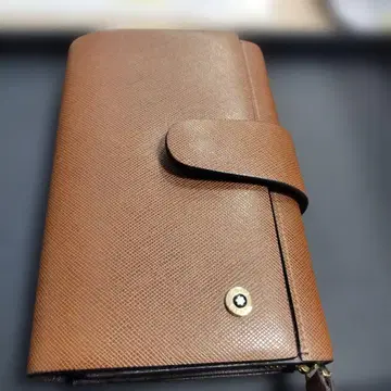 MONTBLANC 브라운 접이식 지갑