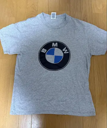 00'sBMW 로고 티셔츠 미국차 모터 컬처