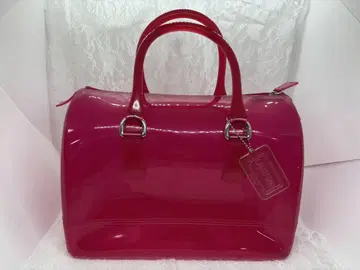 FURLA CANDY BAG 핑크 핸드백 여성용 오샤레 귀여운