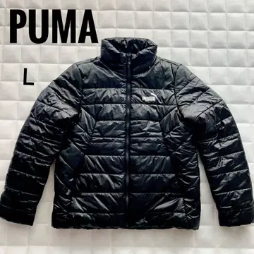 PUMA 블랙 다운 자켓 L 광택 있음