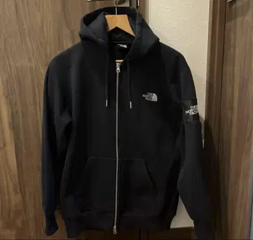 더 노스페이스 블랙 풀 집업 후드티