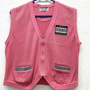 [ M9 ] 먼싱웨어 베스트 여성용 핑크 L