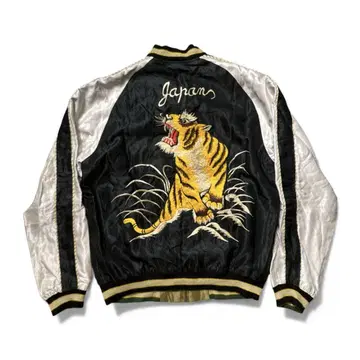테일러 토요 Tiger x japan map 스카잔 리버서블 M