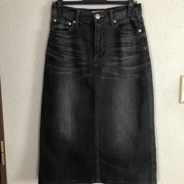 [ 새상품급 ] 23구 23구 DENIM 스트레치 스커트 그레이 38