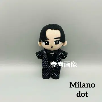 스노우 칠 봉제 인형 의상 Milano 도트 메구로 렌