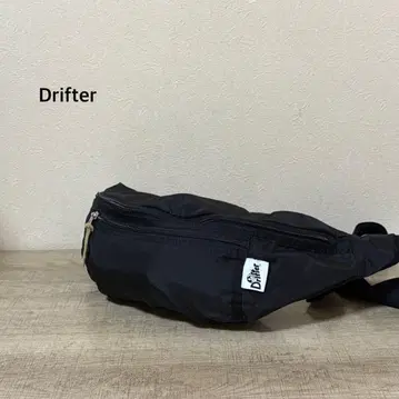 새상품급 Drifter 사선 숄더백 파우치 블랙