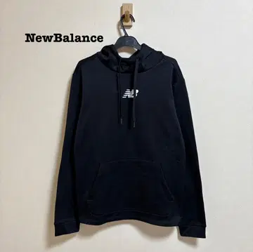 뉴발란스 후드 맨투맨 가슴 로고 플리스 후디
