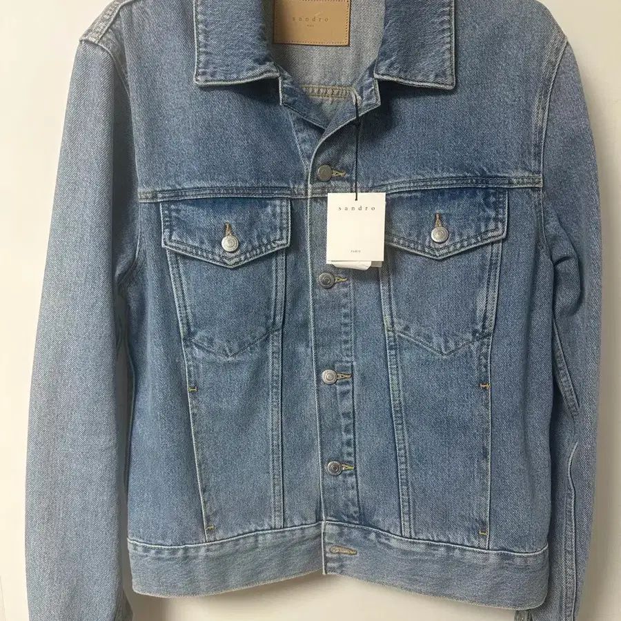 SANDRO 산드로 Sandro Homme Denim Jacket #렉토,#렉토자켓,#청자켓