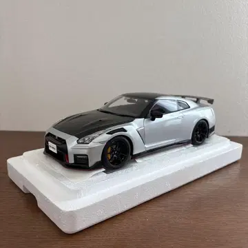 오토아트 닛산 GT-R R35 니스모 1/18 미니카 실버