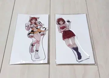 MF 문고 J 냥냥냥 페어 아크릴 스탠드 사쿠라모리 아카네 2개 세트
