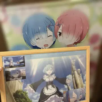 Re:ZERO 렘 라무 태피스트리, 아크릴 포스터