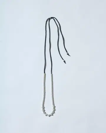 OX JEWELRY 하이엔드 이탈리안 실버 비즈 목걸이