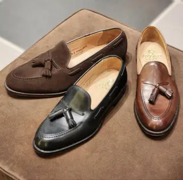 미사용 Crockett&Jones 캐번디시/사이즈 5/블랙