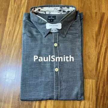 PS PaulSmith 다크 그레이 긴팔 셔츠 L