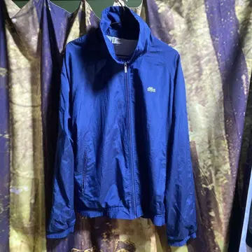 Lacoste 나일론 자켓 파랑 스윙탑