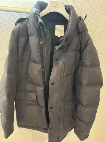 B:MING by BEAMS 체크 무늬 다운 자켓 XL