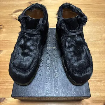 DRIES VAN NOTEN 드리스반노튼 퍼 부츠 가죽 신발