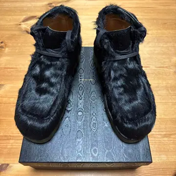 DRIES VAN NOTEN 드리스반노튼 퍼 부츠 가죽 신발