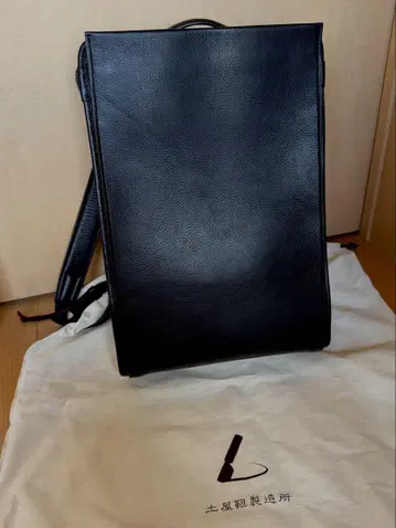 츠치야 가방 바이노 스퀘어 백팩 블랙