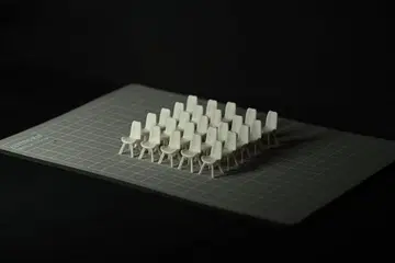 건축 모형 점경첨경 의자 1/50 50개