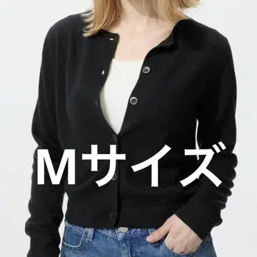 유니클로 UNIQLO 캐시미어 크루넥 숏 가디건