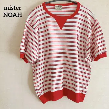 mister NOAH 스트라이프 V넥 T셔츠 42