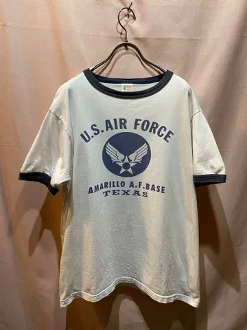 U.S. AIR FORCE 티셔츠 버즈릭슨 링거 티셔츠