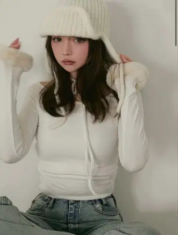 andmary Ravi fur tops