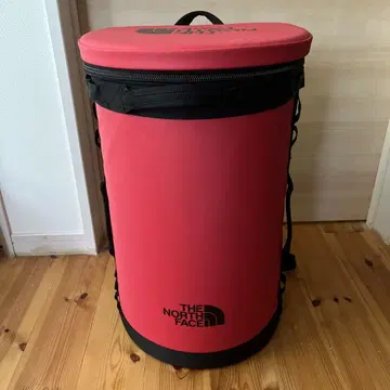 THE NORTH FACE 원통형 백팩 빨간색 BC Gear
