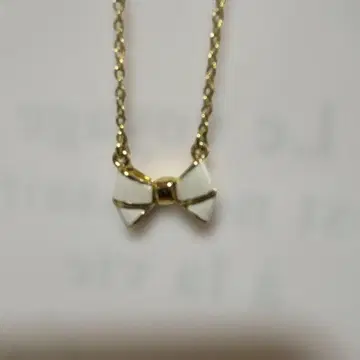 Kate spade 리본 모티브 목걸이