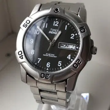 Timex Indiglo 다이버 워치 손목시계 30미터 방수 작동품