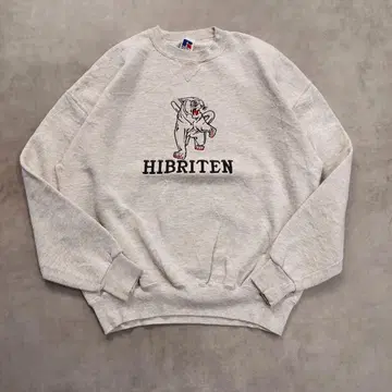 러셀 애슬레틱 맨투맨 USA제 90s XL 애니멀 16339