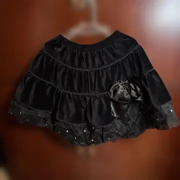 2 PUTUMAYO 푸토마요 벨벳 스커트 리본 펄 튤