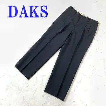 DAKS 닥스 블랙 슬랙스 울 100% C4415
